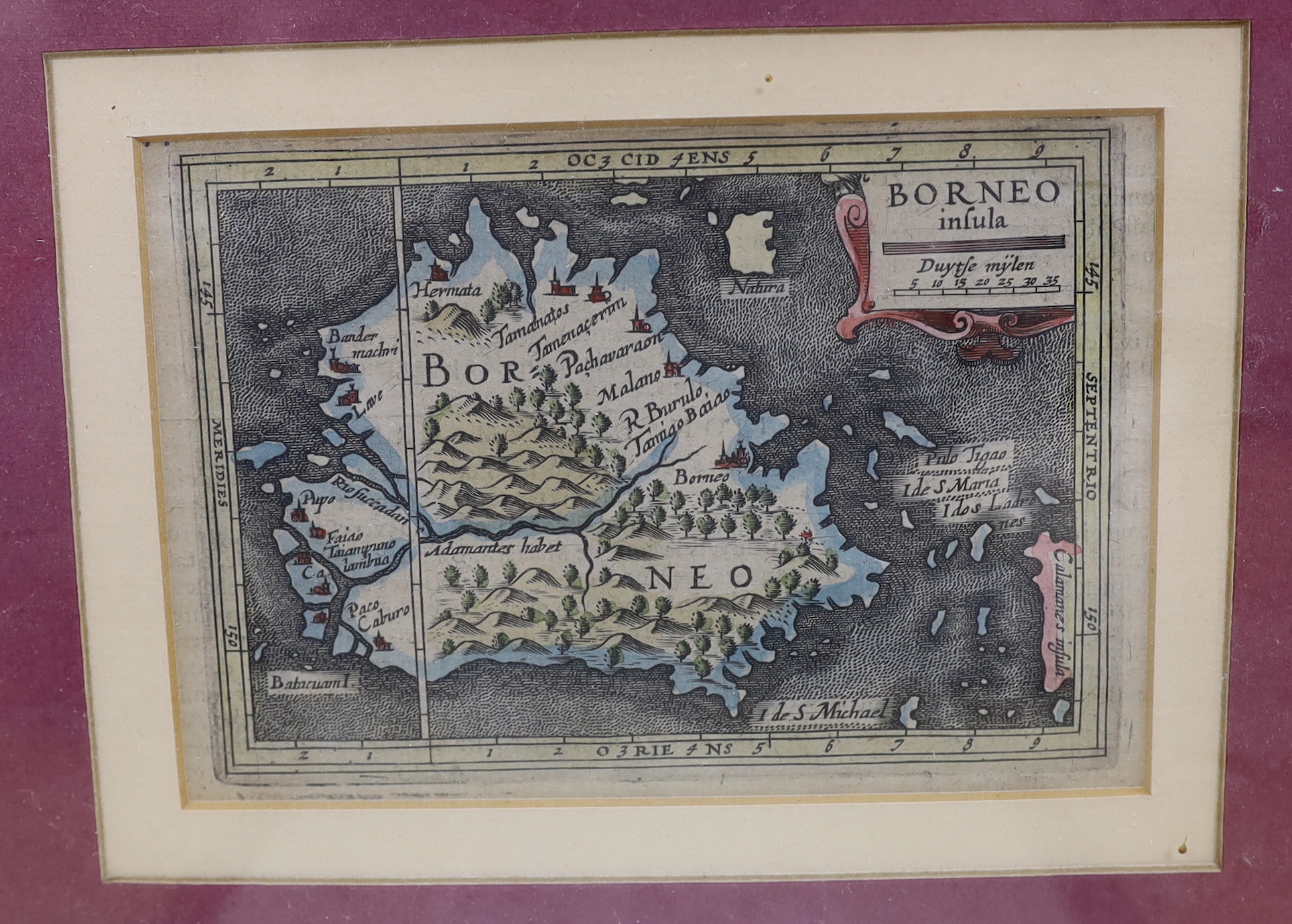 Robert Morden (1650-1703), hand coloured map, The smaller islands in the British Ocean, sold by Abel Swale, Awnsham and John Churchill, 37 x 42cm